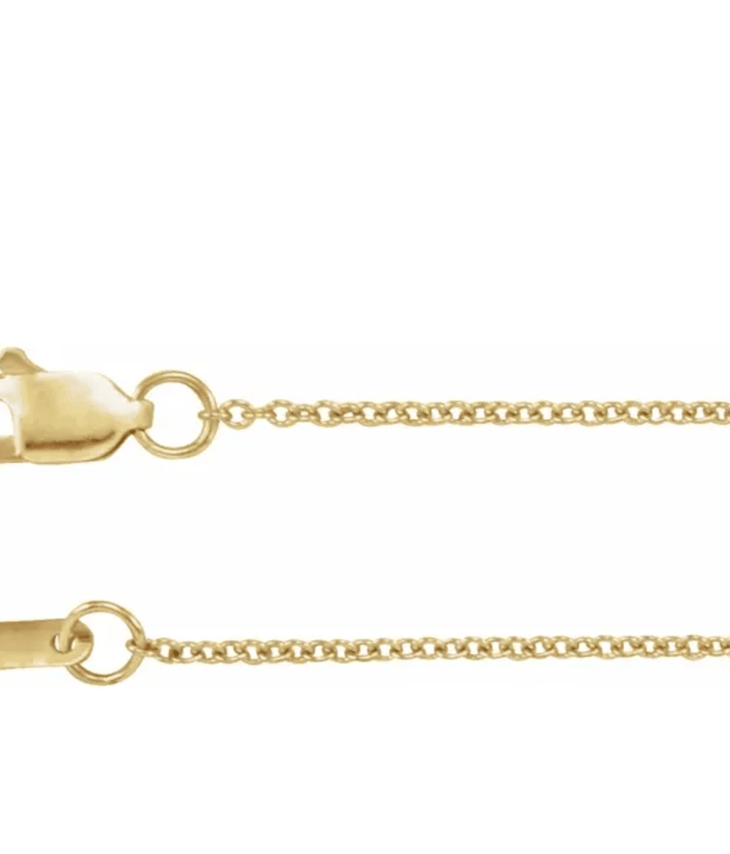 14k YG Cable Chain