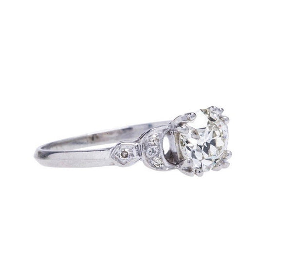 Art Deco Vintage Antique Diamond Engagement Ring | Vilano