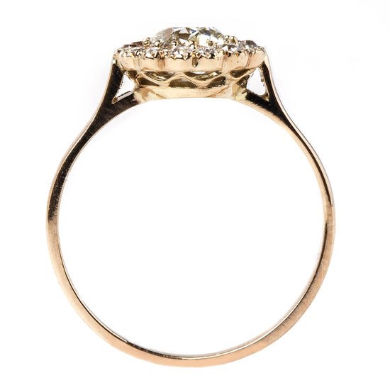 Rose Gold Edwardian Cluster Ring | Adlington from Trumpet & Horn