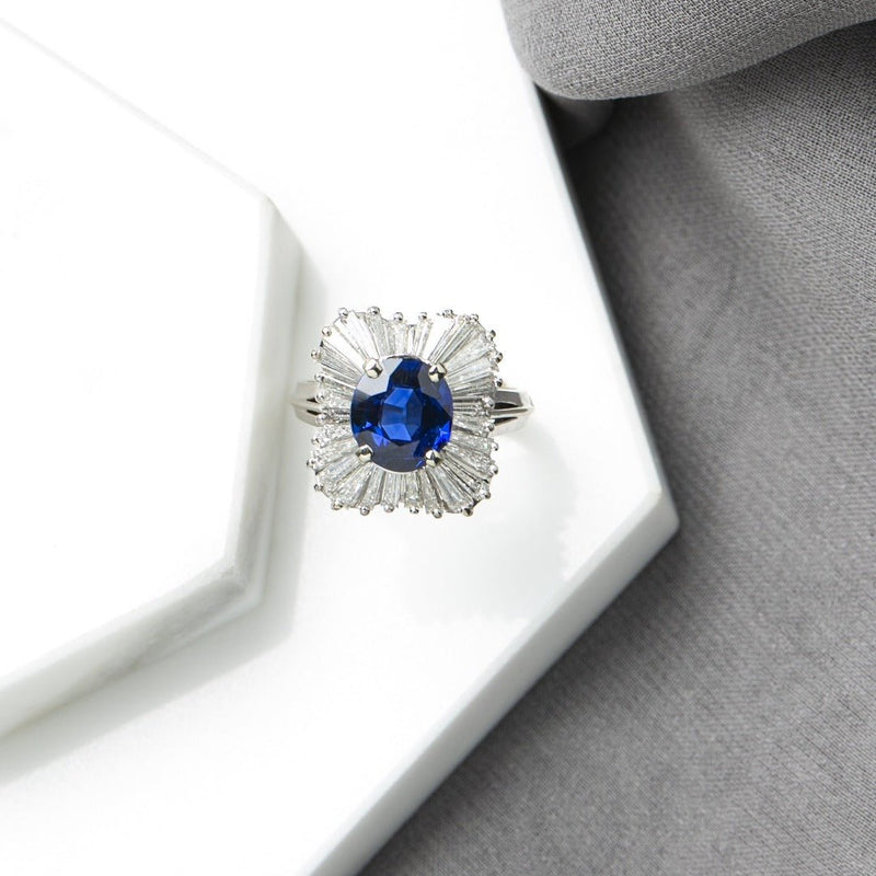 Fabulous & Feminine Sapphire Ballerina Ring | Airlie