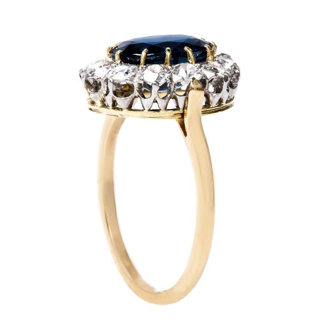 Deep Blue Sapphire Engagement Ring | Anacapa from Trumpet & Horn