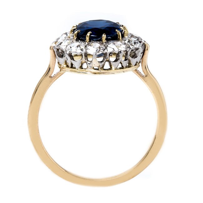 Deep Blue Sapphire Engagement Ring | Anacapa from Trumpet & Horn