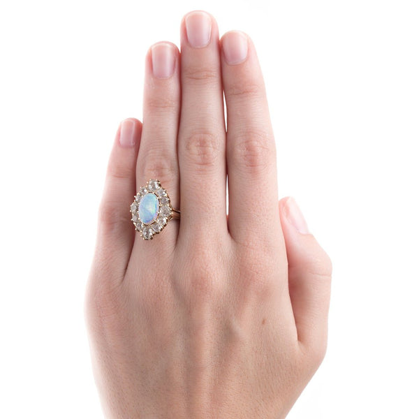 Bold Victorian Era Opal Cocktail Ring | Archcliffe from Trumpet & Horn