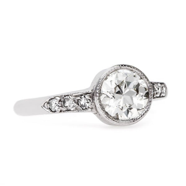 Classic Art Deco Engagement Ring | Ashland from Trumpet & Horn