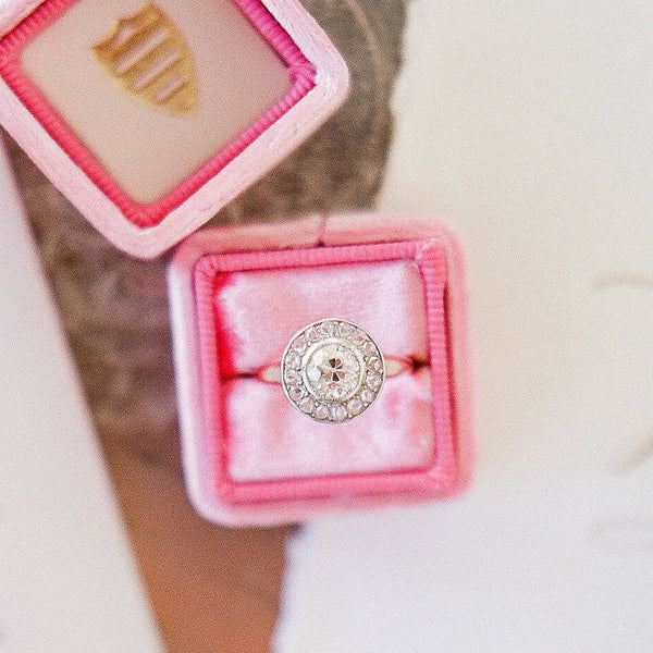 Antique Rose Cut and Old Mine Cut Diamond Ring | Photo by Ashley Goodwin