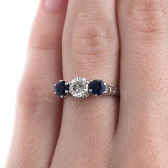 Charming Mid Century Sapphire Ring | Avon Lake from Trumpet & Horn