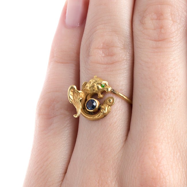 Vintage Winged Griffin Ring | Bayswater from Trumpet & Horn