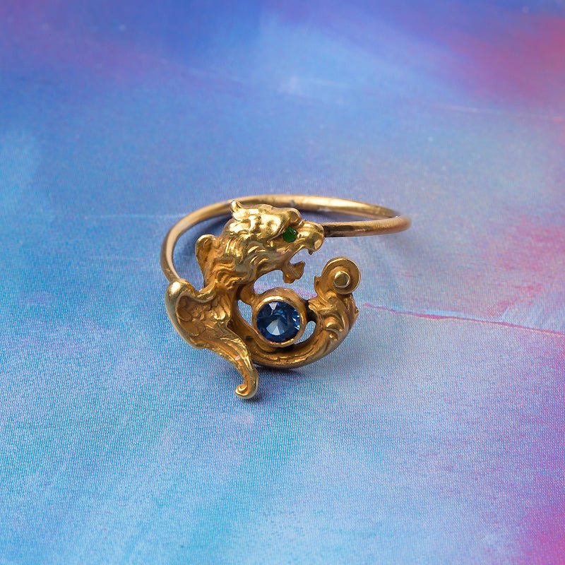 Vintage Winged Griffin Ring | Bayswater from Trumpet & Horn