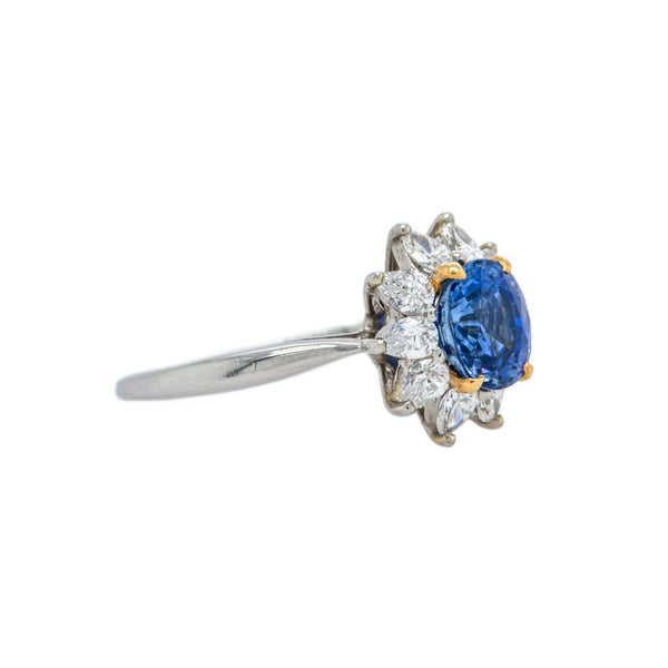 Dazzling Tiffany & Co Sapphire & Diamond Engagement Ring | Bayview