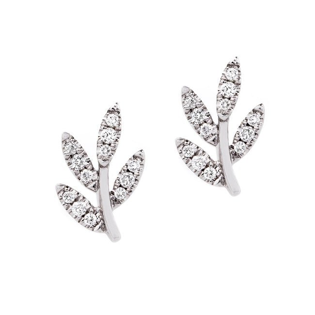The Perfect Gift for Her | Bottlebrush Micropave Earrings from Trumpet & Horn