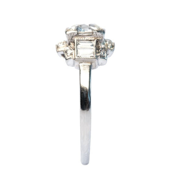 Bradford is a vintage Art Deco diamond engagement ring from Trumpet & Horn