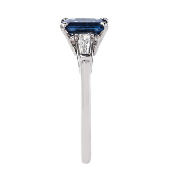Classically Beautiful Sapphire and Diamond Ring | Brantling from Trumpet & Horn