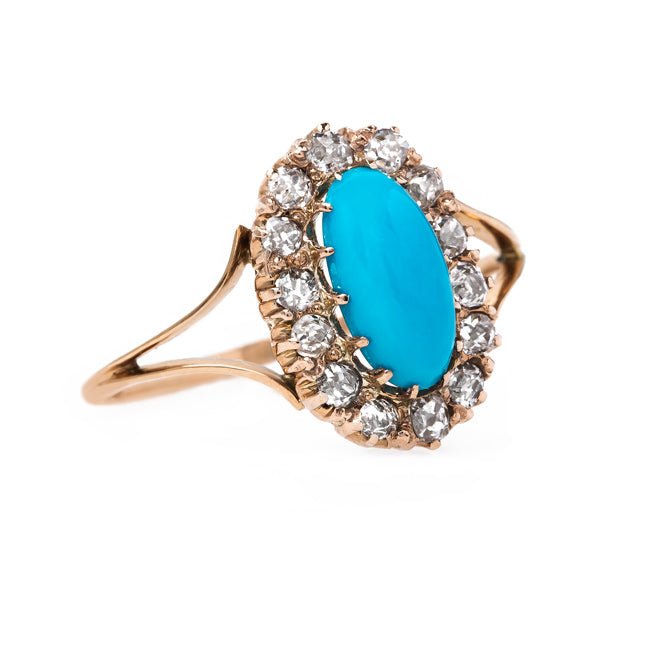 Exquisite Victorian Turquoise Ring | Bridgeton from Trumpet & Horn