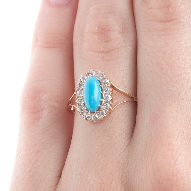 Exquisite Victorian Turquoise Ring | Bridgeton from Trumpet & Horn