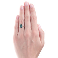 From Necklace to Solitaire Ring | Brisbane Green Tourmaline from Trumpet & Horn