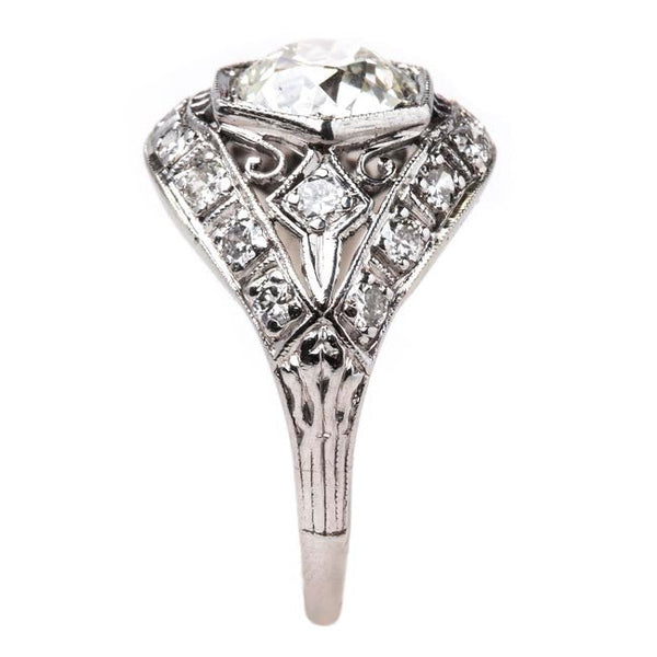 Fabulous Art Deco Engagement Ring | Burnsville from Trumpet & Horn