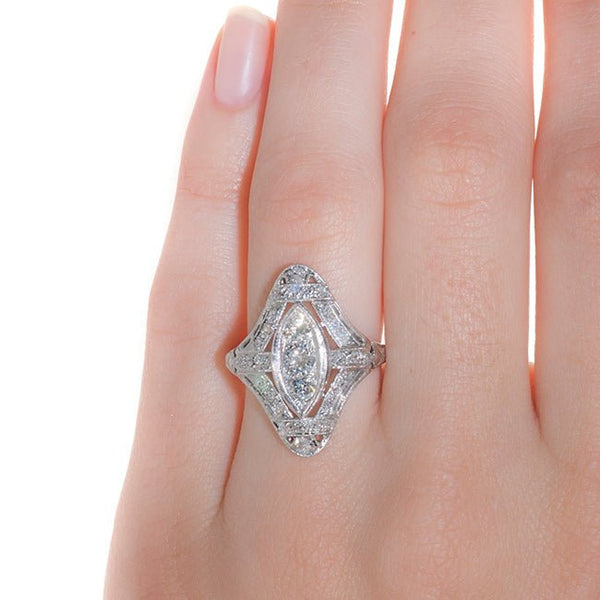 Art Deco Engagement Ring | Vintage Engagement Ring | Calhoun from Trumpet & Horn