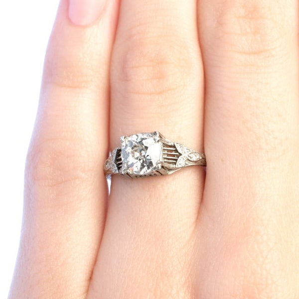 Vintage Art Deco Diamond Engagement Wedding Ring | Cardiff