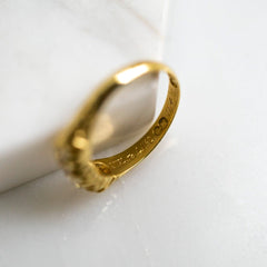 Victorian Five Stone Ring with English Hallmarks 18k Gold | Chisholm