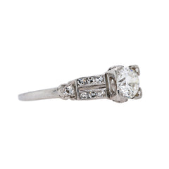 Sweet Split-Shoulder Vintage Art Deco Diamond Ring | Clanton