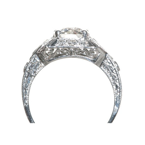 Art Deco Engagement Ring | Vintage Engagement Ring Art Deco Engagement Ring | Vintage Engagement Ring | Clemson from Trumpet & Horn