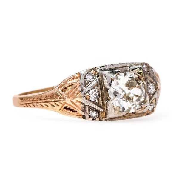 Lovely Mixed Metal Engagement Ring | Cole Valley from Trumpet & Horn