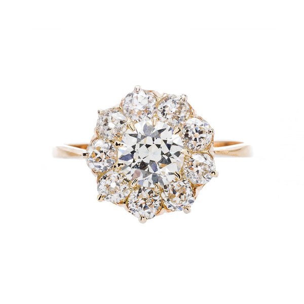 Classic Victorian Halo Ring | Comstock
