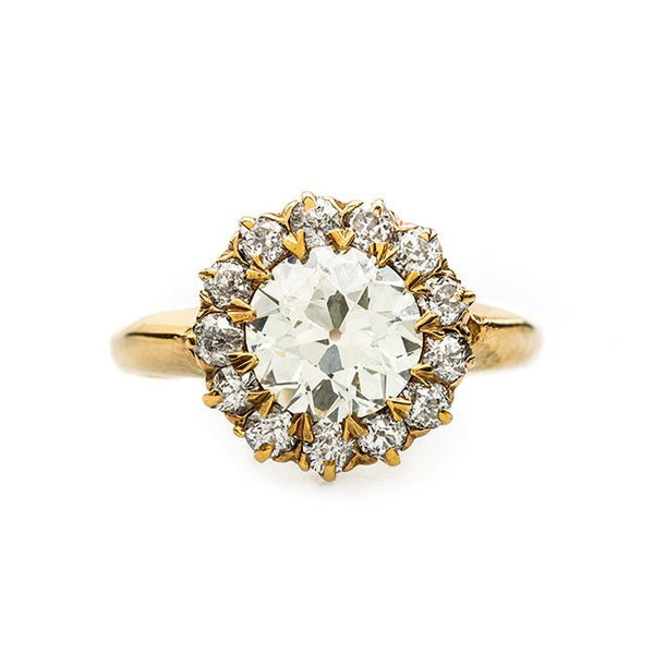 Perfect Victorian Halo Ring | Cordoba
