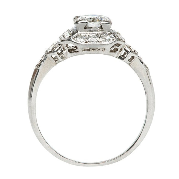 Cottleville Vintage Halo Diamond Engagement Ring from Trumpet & Horn