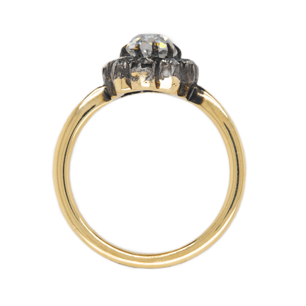 Beautiful and Moody Antique Diamond Engagement Ring | Crestmoore at Trumpet & Horn