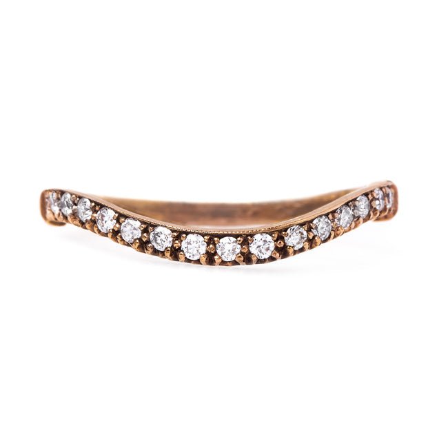 Handmade Curved Wedding Band