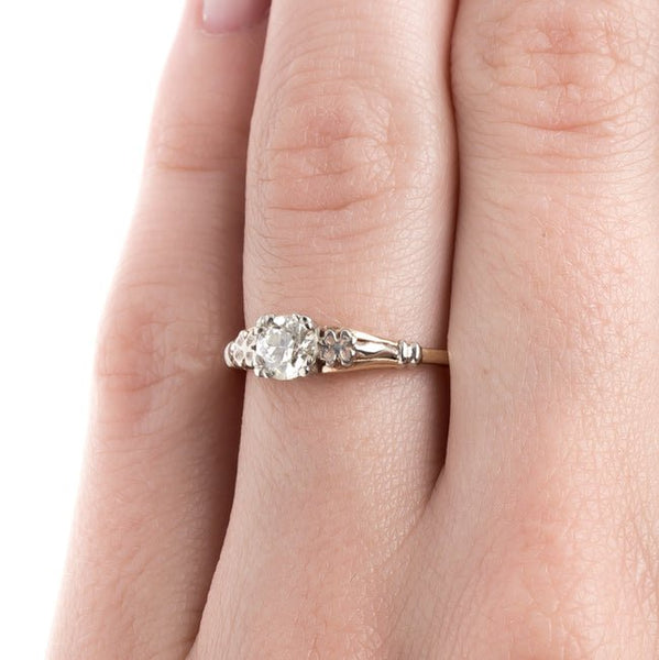 Romantic Mixed Metal Engagement Ring | Darwin from Trumpet & Horn