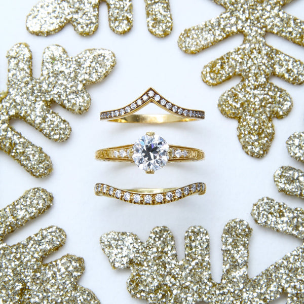 Vintage-Inspired Diamond Engagement Ring | Desert Cove