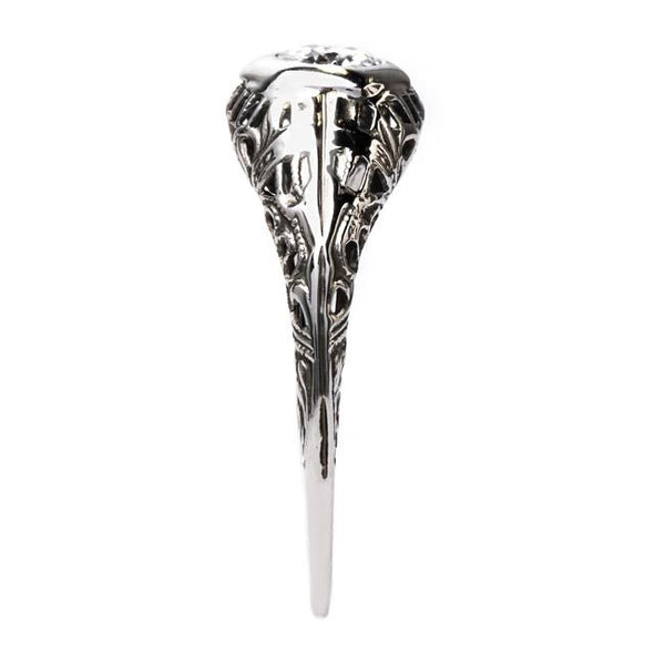 Geometric Art Deco Solitaire | Downton from Trumpet & Horn