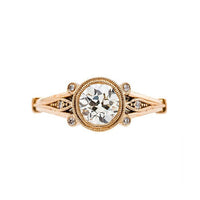 Art Nouveau Inspired Engagement Ring | Earlmar Drive