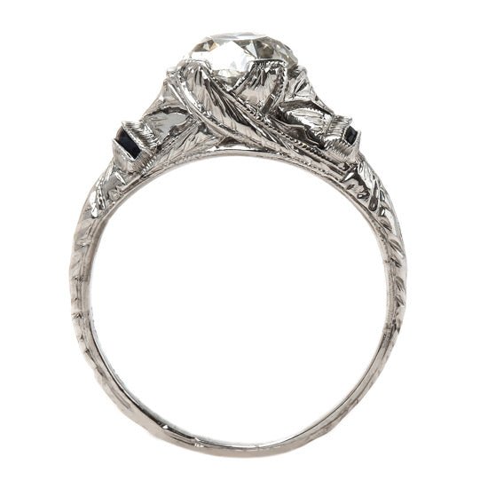 Delicate Edwardian Diamond Engagement Ring | Edenstone from Trumpet & Horn