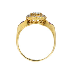 Gorgeous & Affordable Early Victorian Diamond Cluster Ring with Rich History | Elland Road