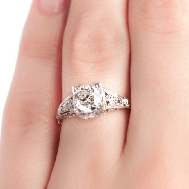 Vintage Edwardian Diamond Engagement Ring | Fairbell from Trumpet & Horn