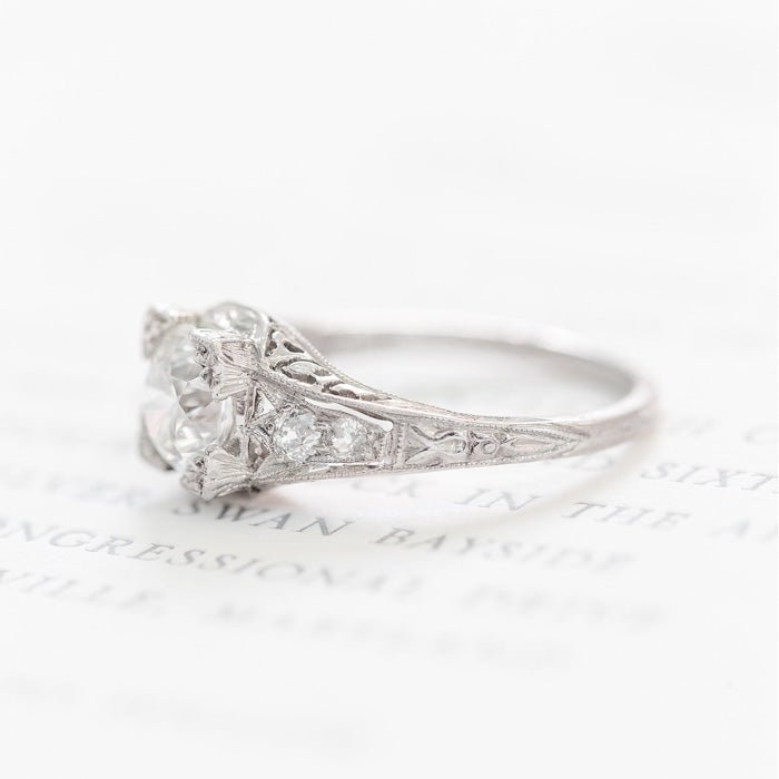 Vintage Edwardian Diamond Engagement Ring | Fairbell from Trumpet & Horn