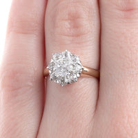 GIA Certified Victorian Halo Ring | Fern Valley from Trumpet & Horn