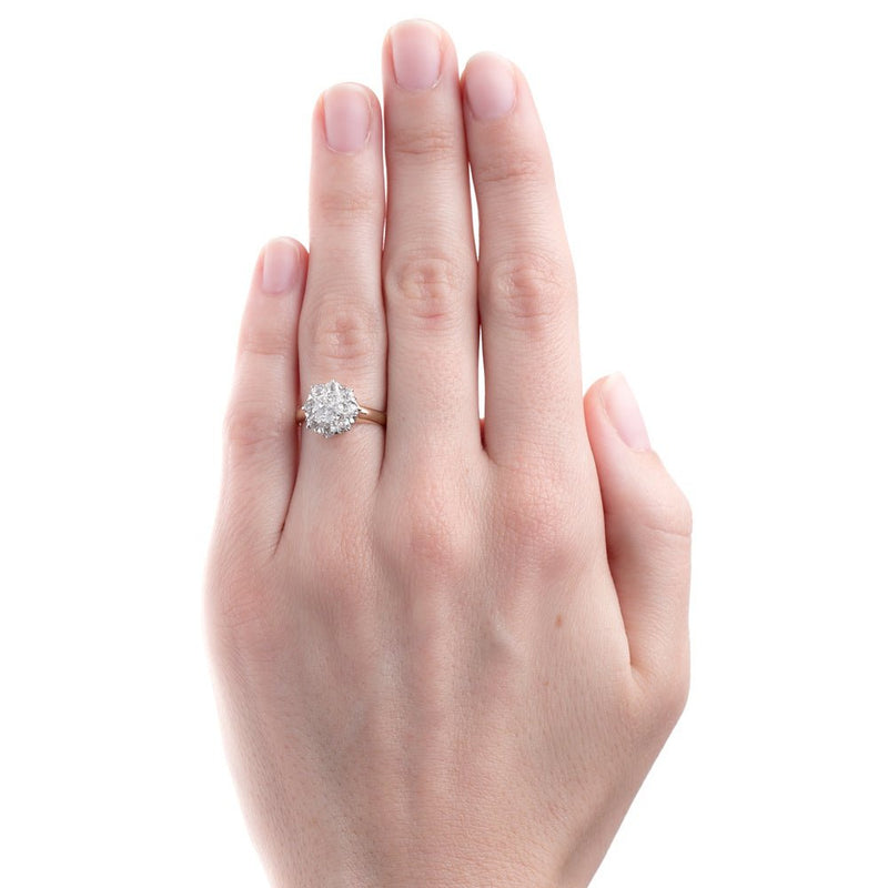 GIA Certified Victorian Halo Ring | Fern Valley from Trumpet & Horn