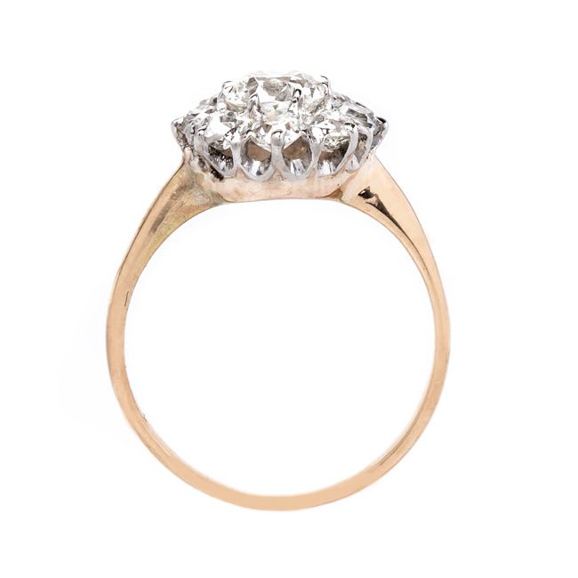 GIA Certified Victorian Halo Ring | Fern Valley from Trumpet & Horn