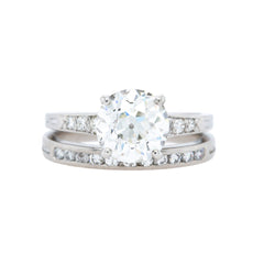 Authentic Art Deco Signed Tiffany Diamond Engagement Set | Fifth Avenue