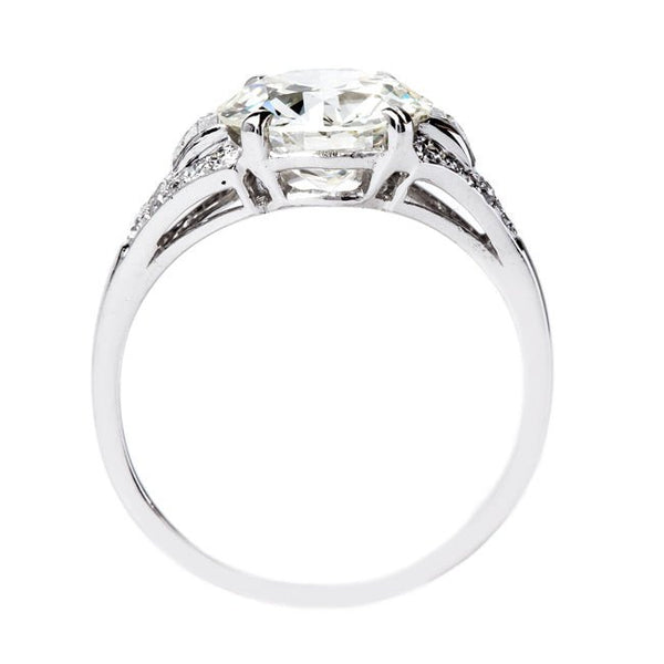 Extraordinary GIA Certified Platinum Diamond Ring | Geneva from Trumpet & Horn