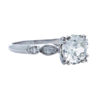 A Timeless Vintage Art Deco Platinum and Diamond Engagement Ring | Glenbridge