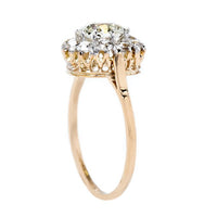 Impeccable Yellow Gold Cluster Ring | Golden Hills from Trumpet & Horn