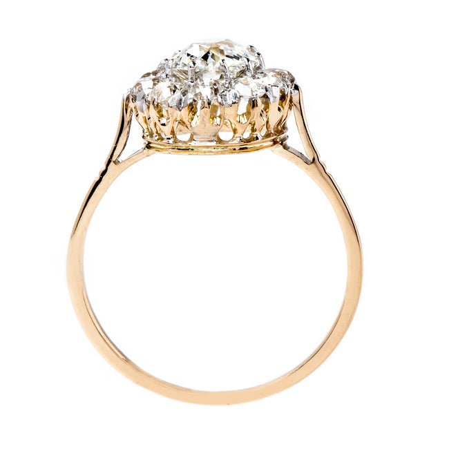 Impeccable Yellow Gold Cluster Ring | Golden Hills from Trumpet & Horn