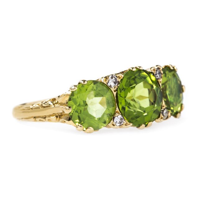 Vibrant Green Peridot Ring | Grand Isle from Trumpet & Horn