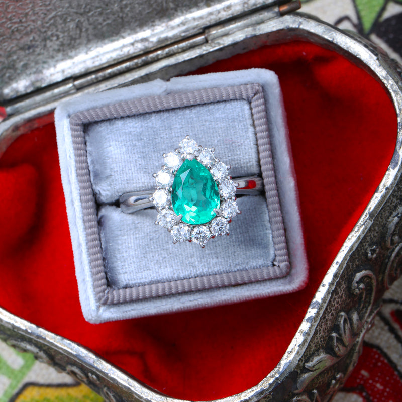 Emerald-and-Diamond-Engagement-Ring