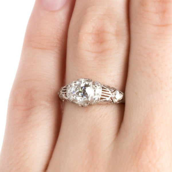 Hawk Springs Edwardian Unique Diamond Engagement Ring | Hawk Springs from Trumpet & Horn